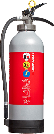 国内メーカーが製造した消火器